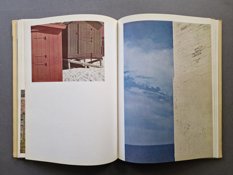 AN open book spread showing two colour photographs.