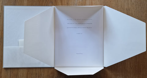 The Music of Frederick Sommer: Drawings In The Manner Of Musical Scores