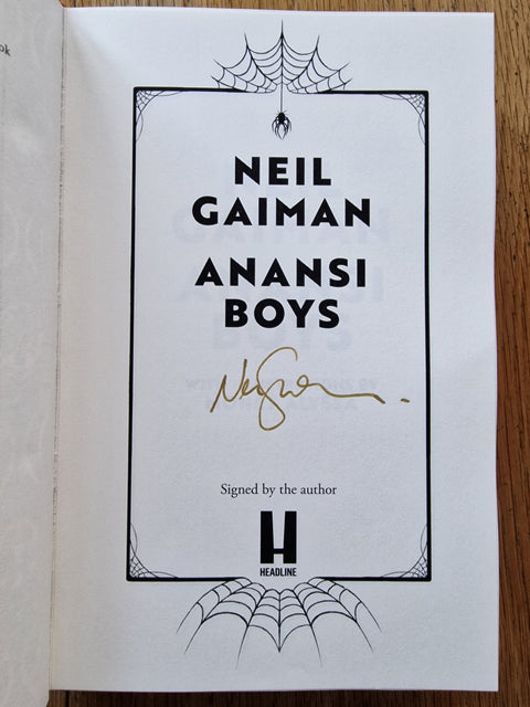 Anansi Boys (Ilustrated Edition)