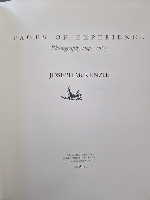 Pages of Experience: Photography 1947 - 1987