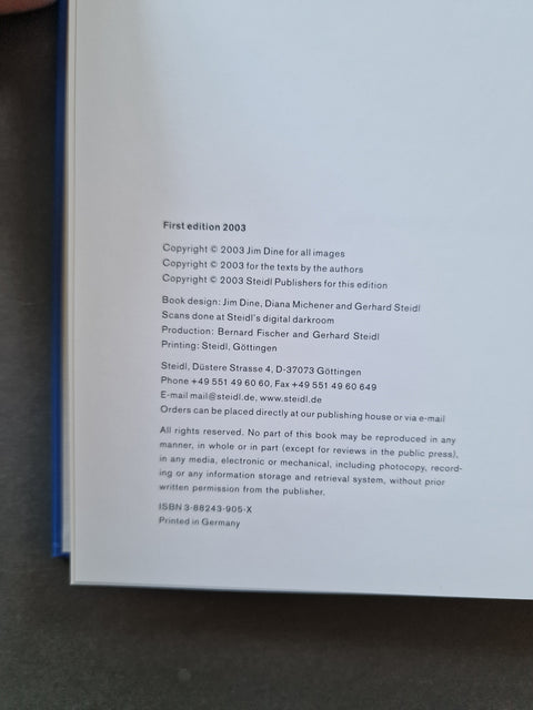 Jim Dine: The Photographs, So Far (Vol. 1 - 4)