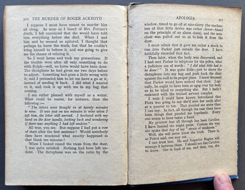 The Murder Of Roger Ackroyd (in Fdj)