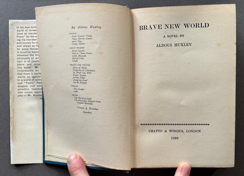 Brave New World - UK 1st