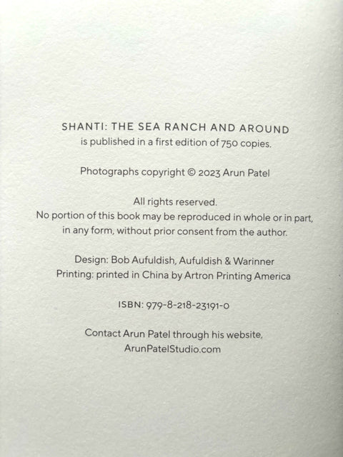Shanti: The Sea Ranch And Around