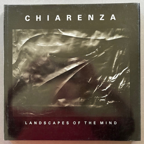 Book titled 'Landscapes of the Mind by Carl Chiarenza with a black cover featuring an image from the content of the book.