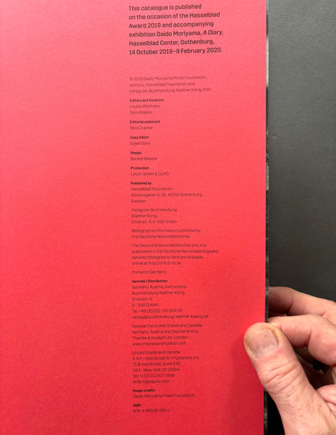 A Diary: Hassleblad Award