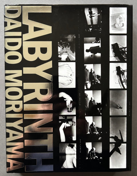 Book titled 'Labyrinth' by Daido Moriyama front cover.
