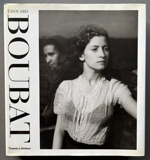 Book titled 'Edouard Boubat' with a white cover featuring a black and white image of Edouard's muse Lella.