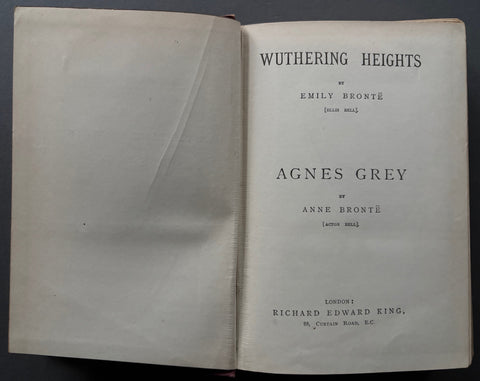 Wuthering Heights & Agnes Grey