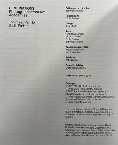 Remediations: Photographs from Art Academies