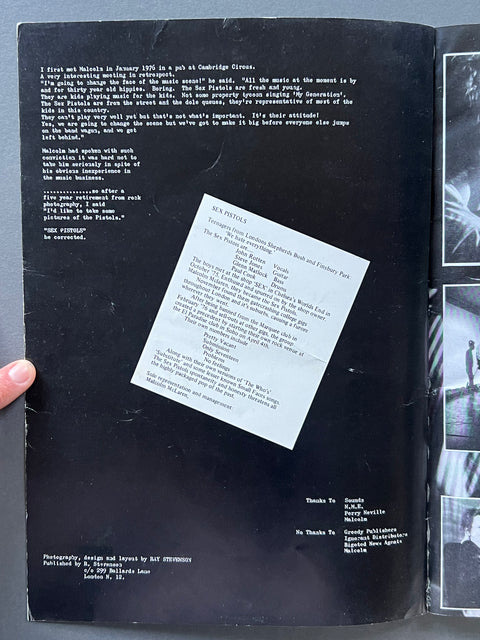 Sex Pistols Scrapbook