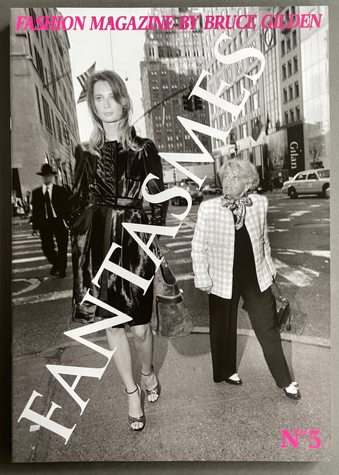 The complete set of Fashion Magazine by Bruce Gilden