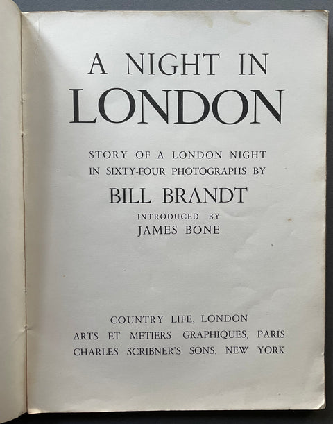 A Night in London - UK 1st