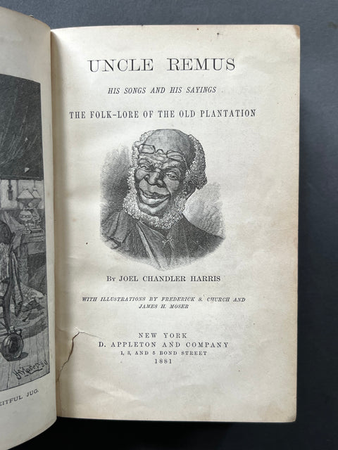 Uncle Remus - his songs and his sayings