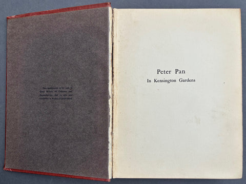 Peter Pan in Kensington Gardens