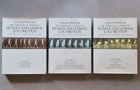 Muybridge’s Complete Human And Animal Locomotion (Vol. 1 -3)