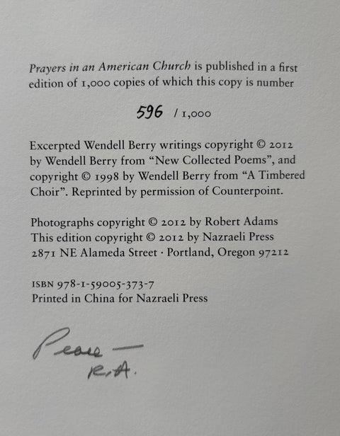 Prayers in An American Church