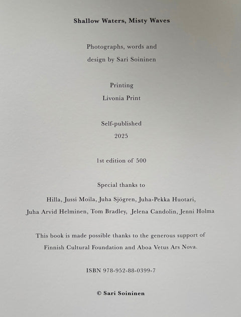 Shallow Waters, Misty Waves