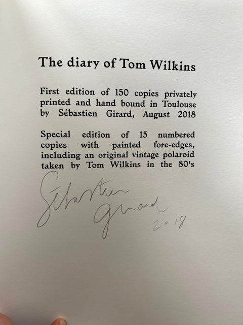 The Diary Of Tom Wilkins