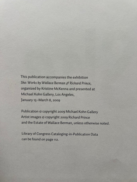 She: Works by Wallace Berman and Richard Prince