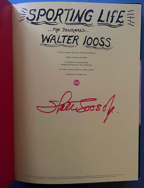 Sporting Life: The Journals of Walter Looss
