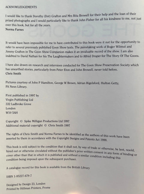 The Goons: The Story