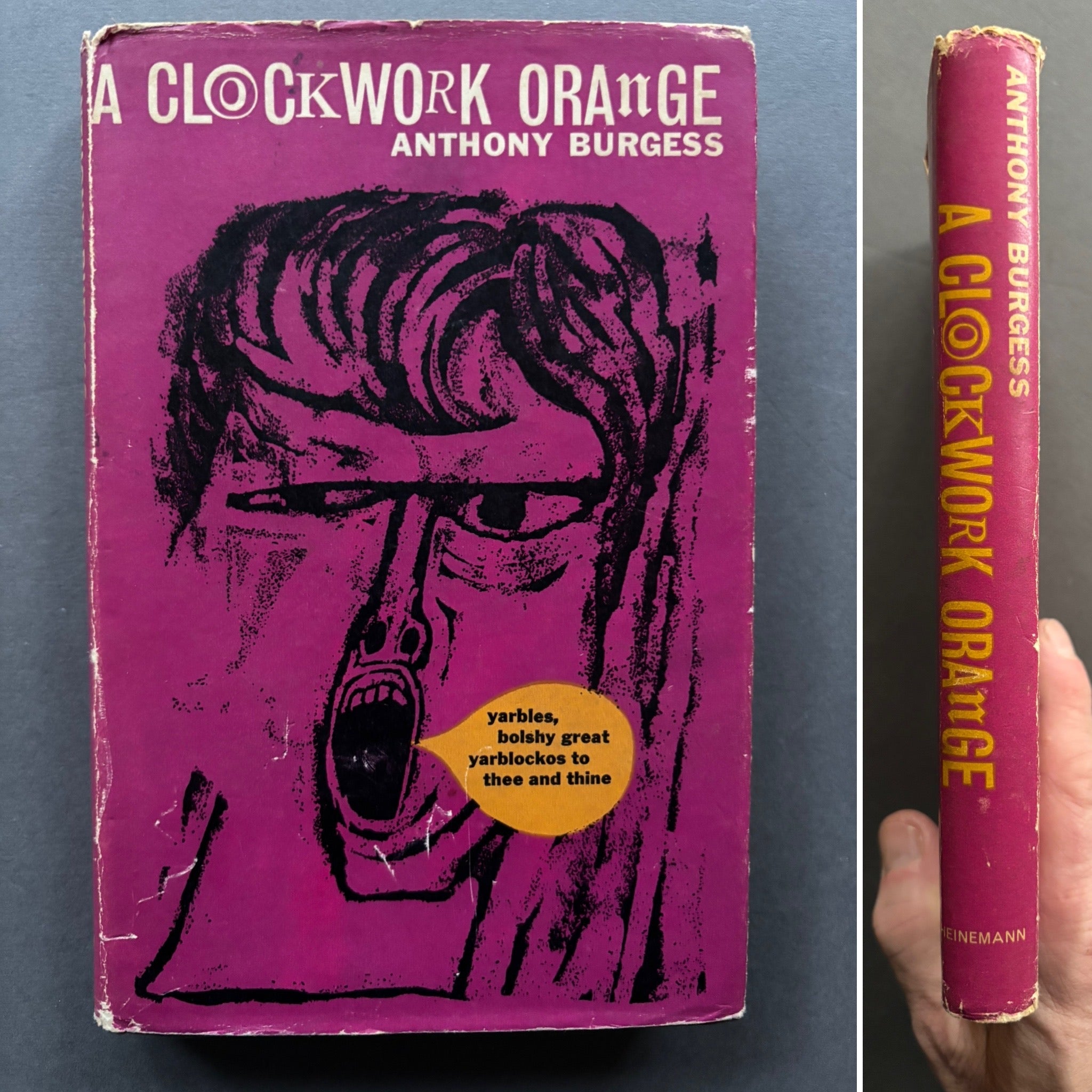 Buy 1st edition A Clockwork Orange book Anthony Burgess original