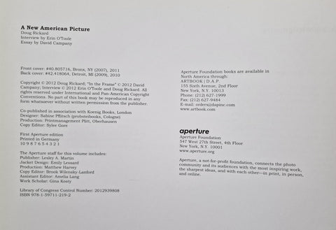 A New American Picture - Setanta Books
