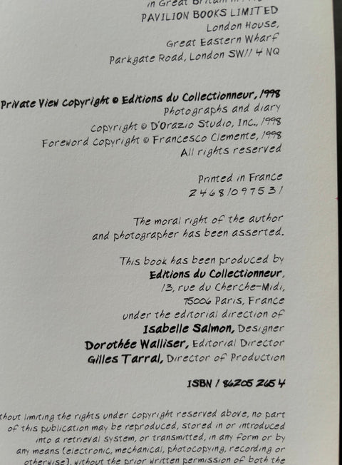 A Private View - Setanta Books