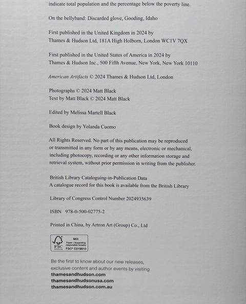 American Artifacts - Setanta Books