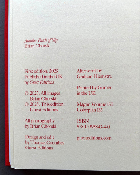 Another Patch of Sky - Setanta Books