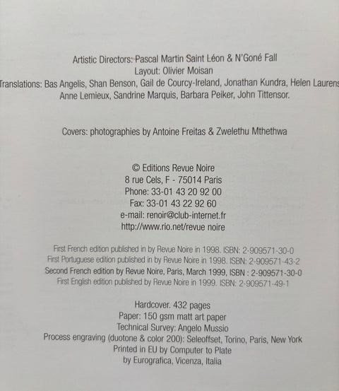 Anthology of African & Indian Ocean Photography - Setanta Books
