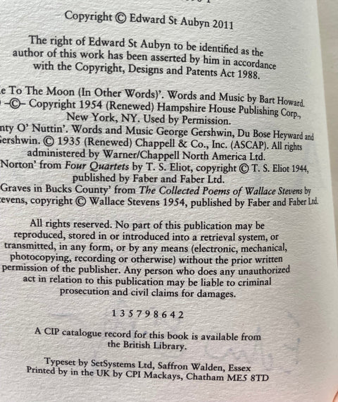 At Last - UK 1st - Setanta Books