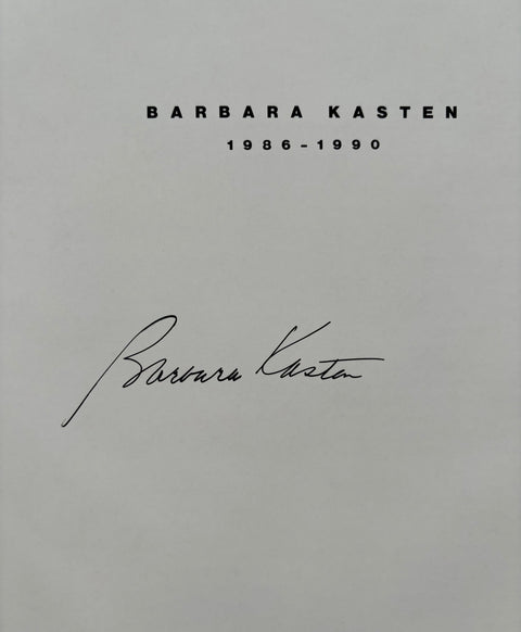 Barbara Kasten 1986 - 1990 - Setanta Books