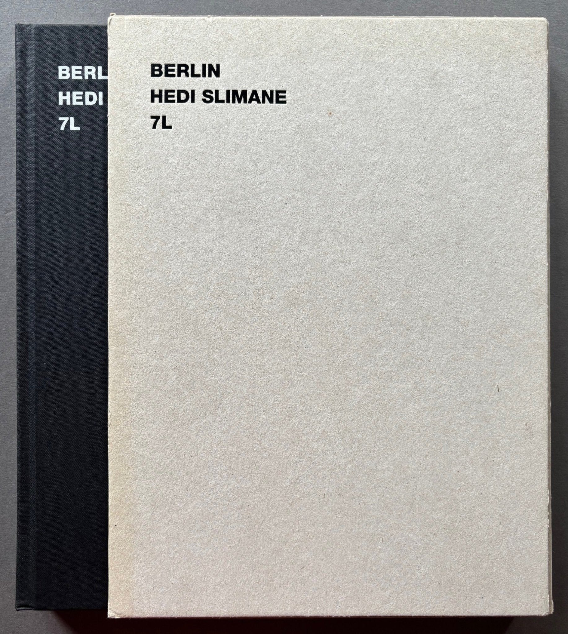 洋書 BERLIN HEDI SLIMANE 7L Hedi Slimane Berlin Photo Book 7L Stylish Photography Collectible