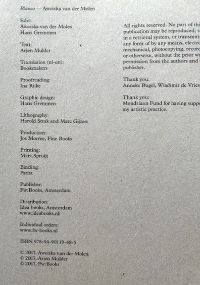 Blanco - Setanta Books