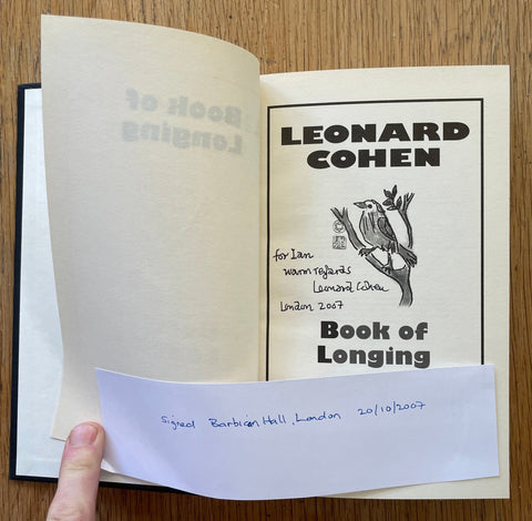 Book of Longing - Setanta Books