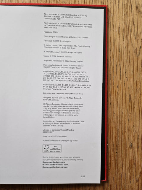 Chris Killip (Second Printing) - Setanta Books