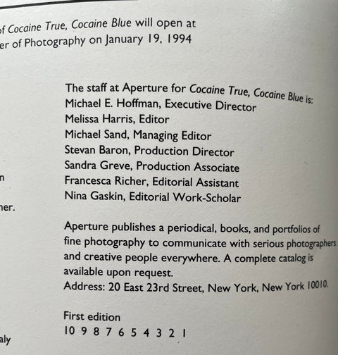 Cocaine True Cocaine Blue - Setanta Books