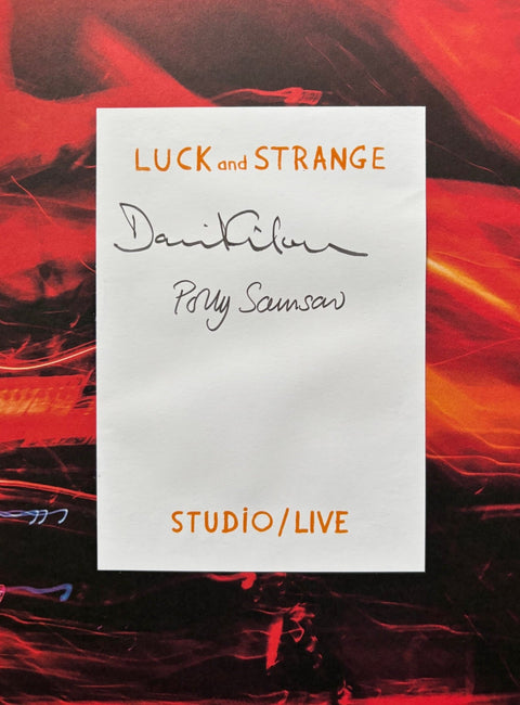 David Gilmour: Luck and Strange - Studio/Live - Setanta Books