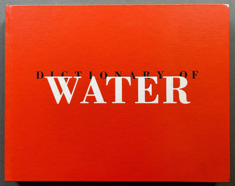 Dictionary of Water - Setanta Books