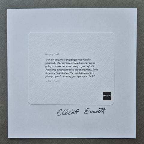 Elliott Erwitt Magnum Square Prints