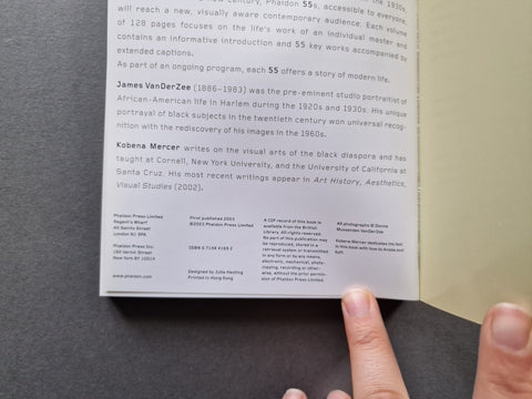 Five Pioneers of Photography: Mathew Brady, Martin Chambi, Fadweard Muybridge, Daido Moriyama, James Van Der Zee (Phaidon 55's Series) - Setanta Books