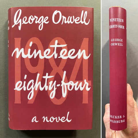 Nineteen Eighty Four - UK 1st in facsimile jacket