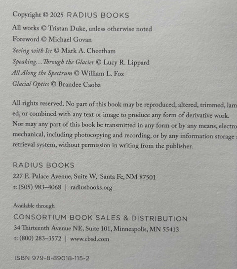 Glacial Optics - Setanta Books