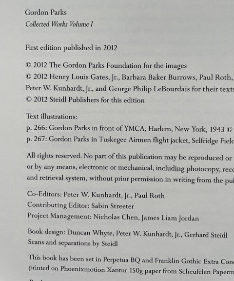 Gordon Parks Collected Works - Setanta Books
