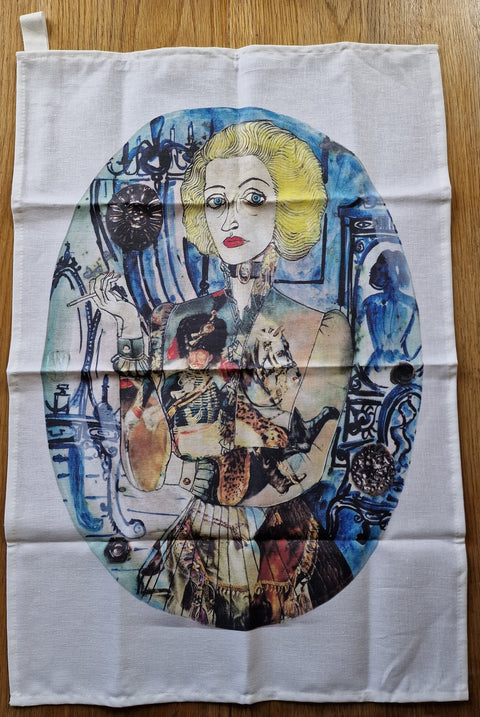 Grayson Perry Linen Tea Towel - Setanta Books
