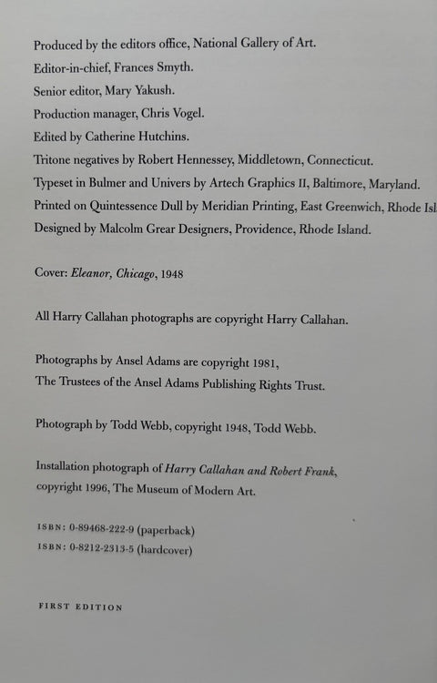 Harry Callahan - Setanta Books