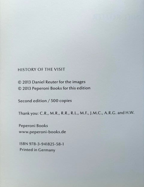 History Of The Visit - Setanta Books