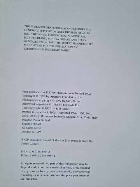 Immediate Family - Setanta Books